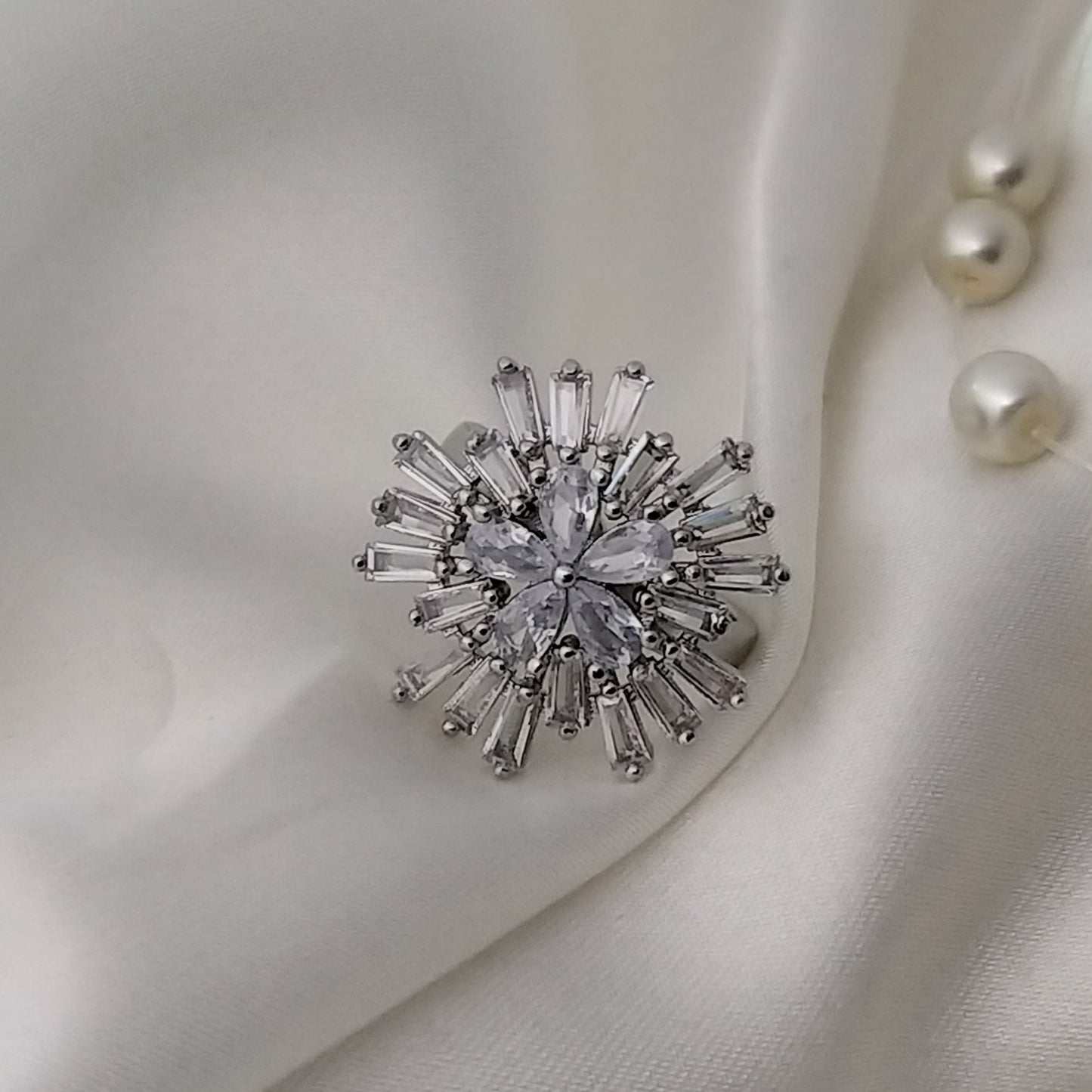 Floral Frenzy ~ Silver