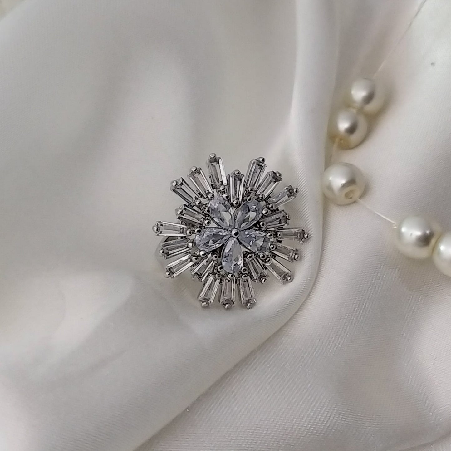 Floral Frenzy ~ Silver