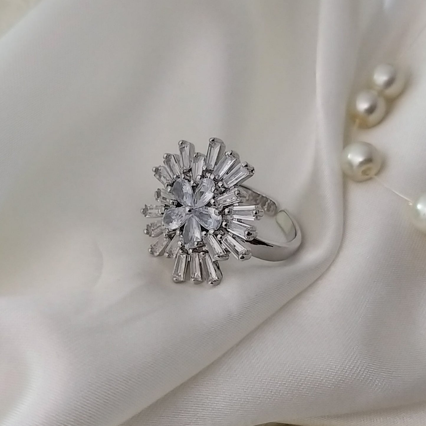 Floral Frenzy ~ Silver