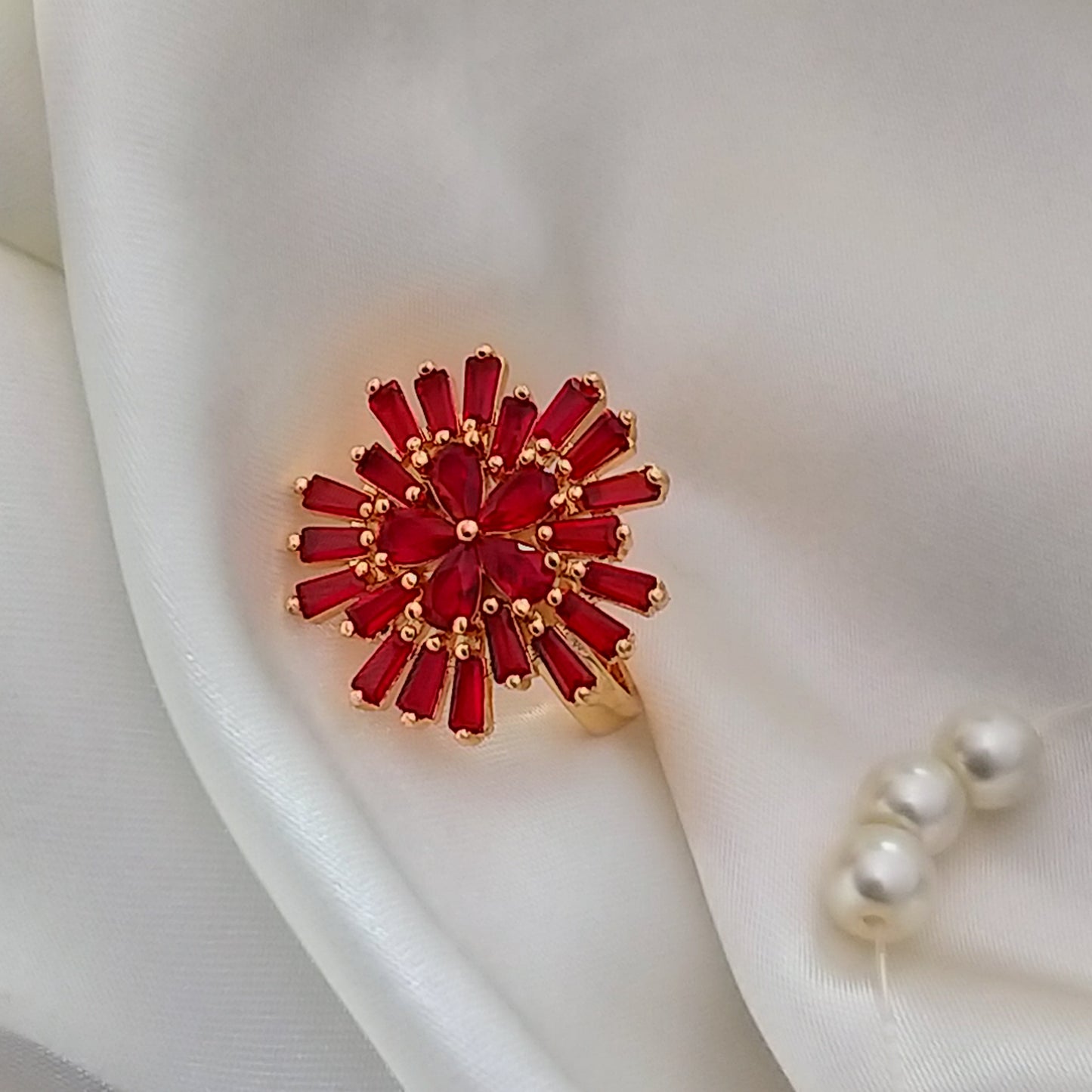 Floral Frenzy ~ Red