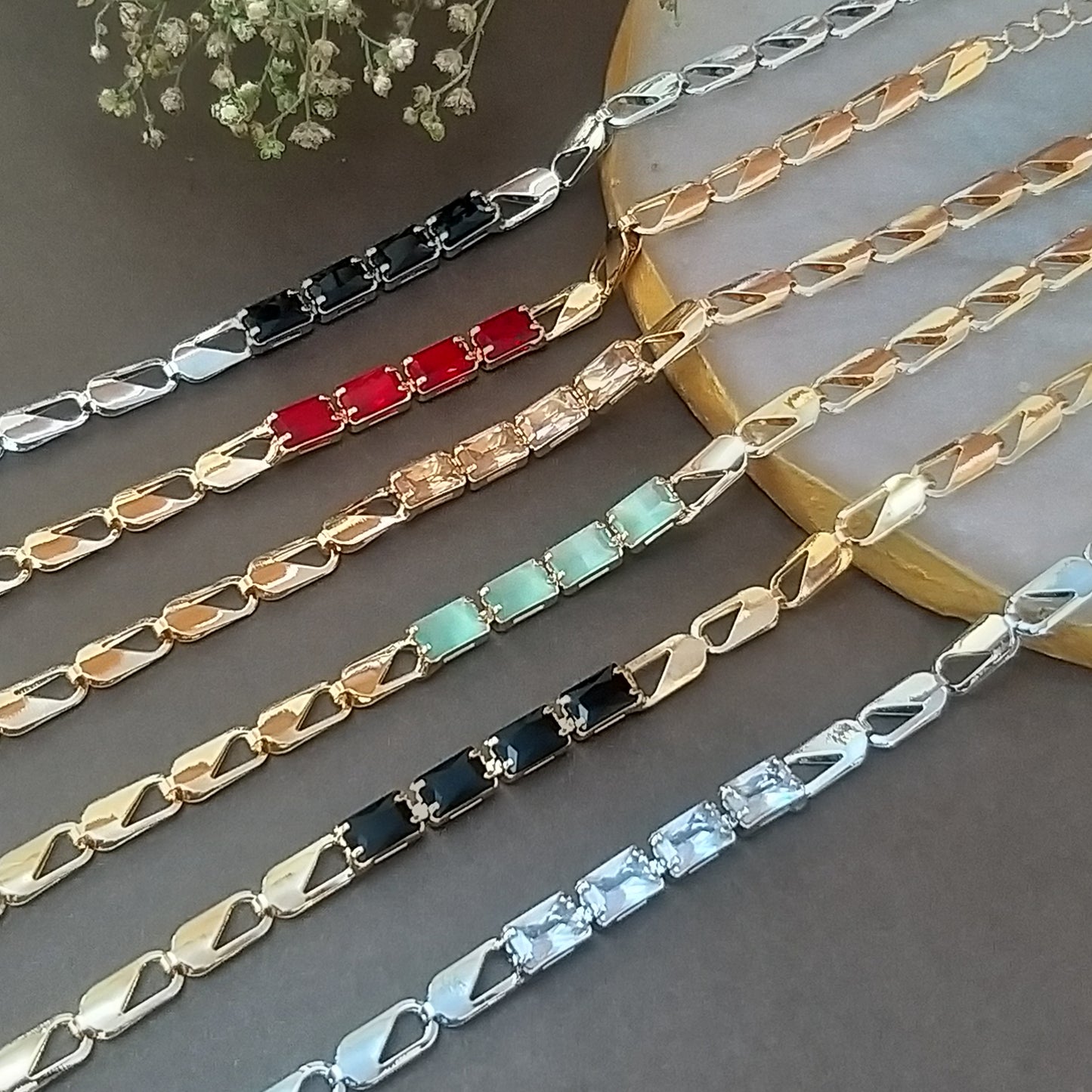 Linear Luxe ~ Red