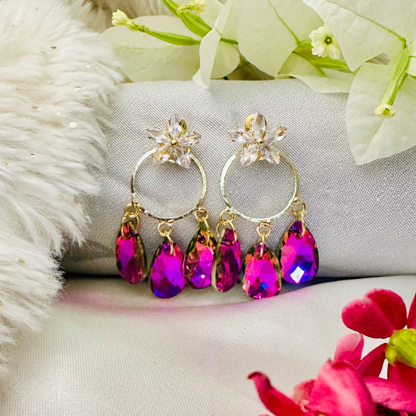 Dancing Dangles ~ Magenta