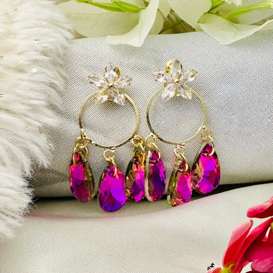 Dancing Dangles ~ Magenta