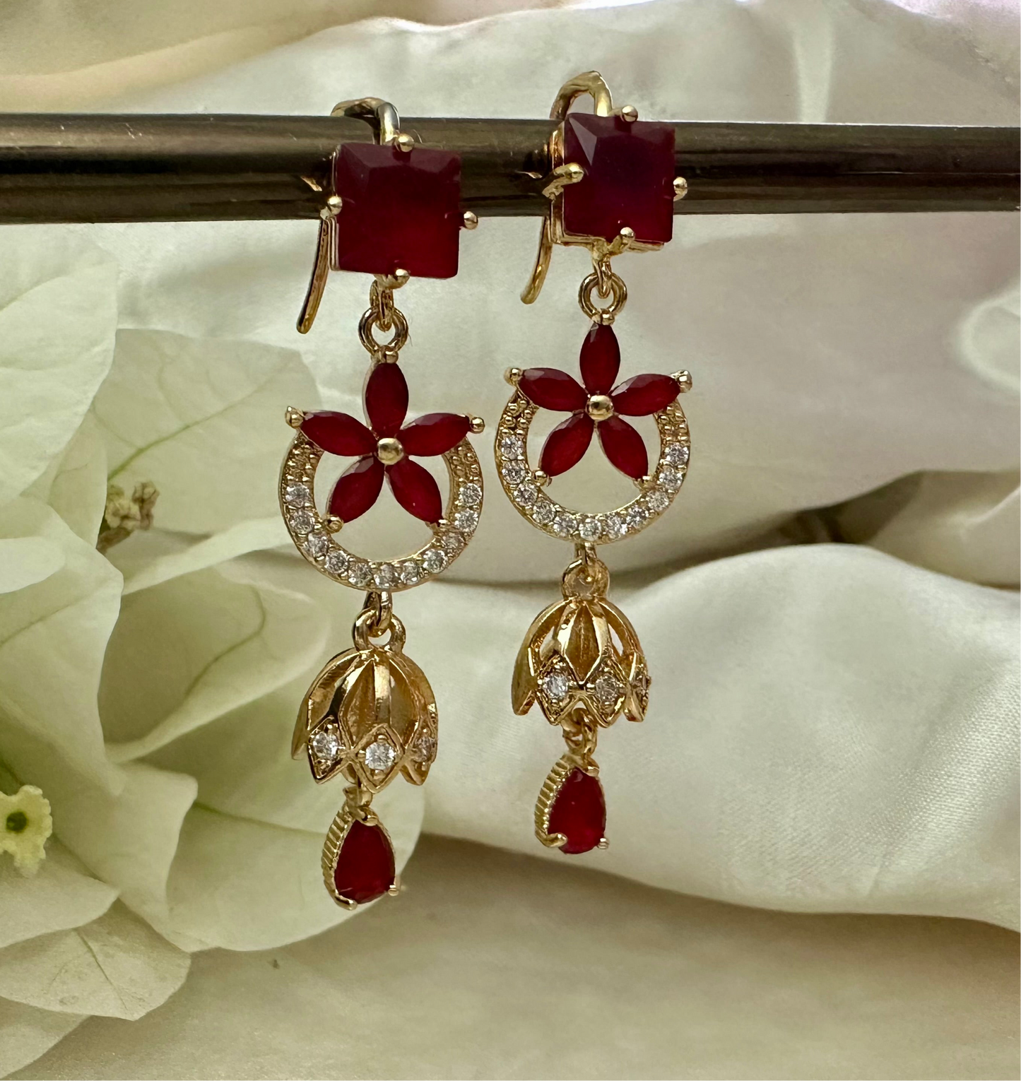 Dazzling Dangles ~ Red