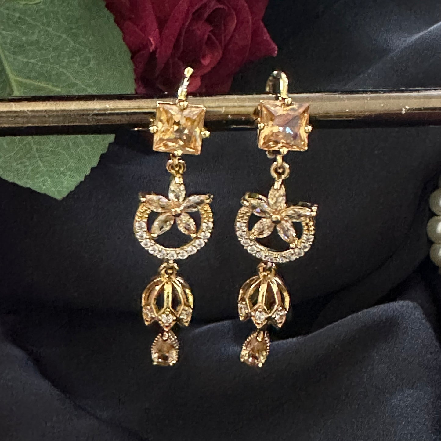 Dazzling Dangles ~ Champaign