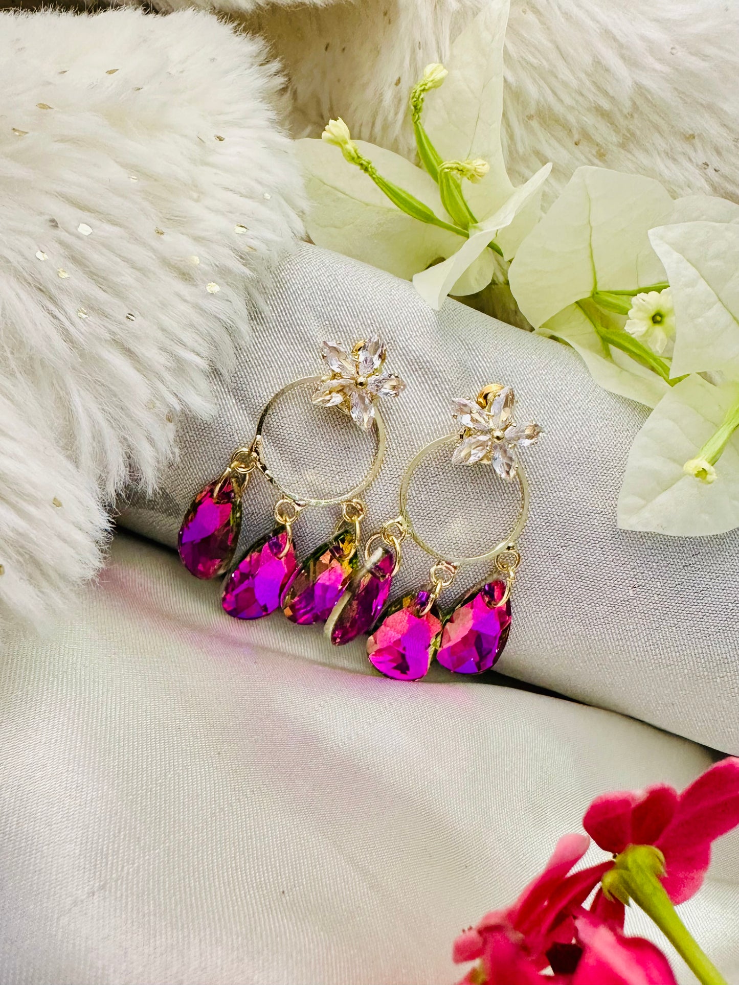 Dancing Dangles ~ Magenta