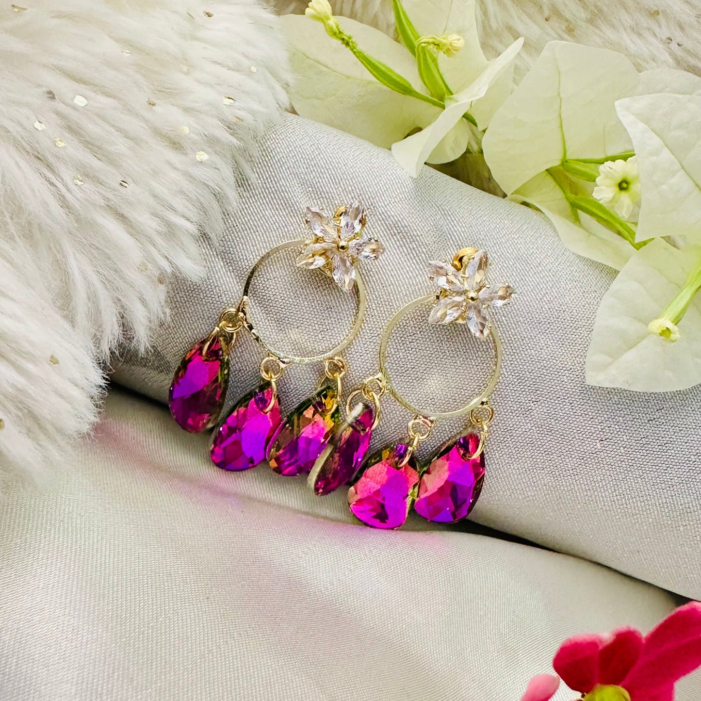 Dancing Dangles ~ Magenta