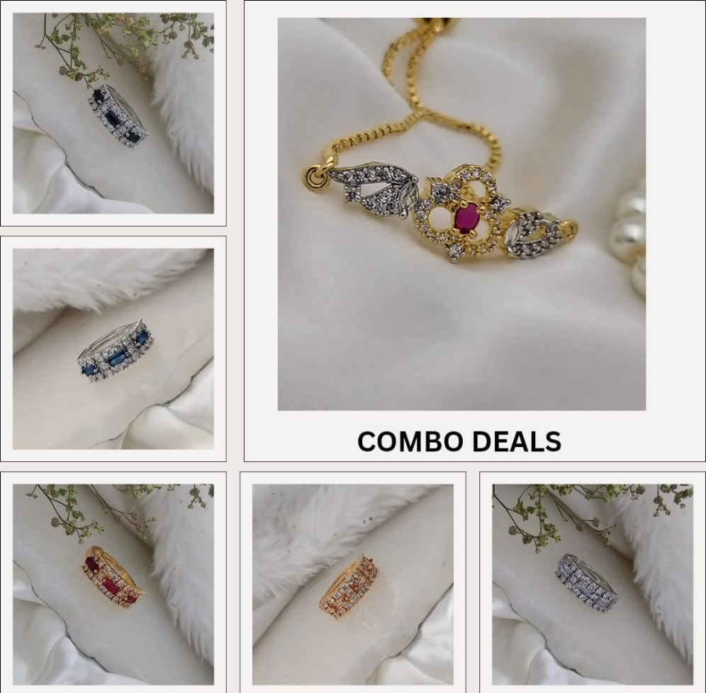 Radiance ~ Bracelet & Ring Combo