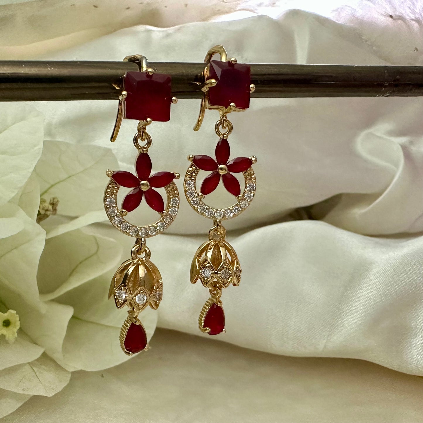 Dazzling Dangles ~ Red