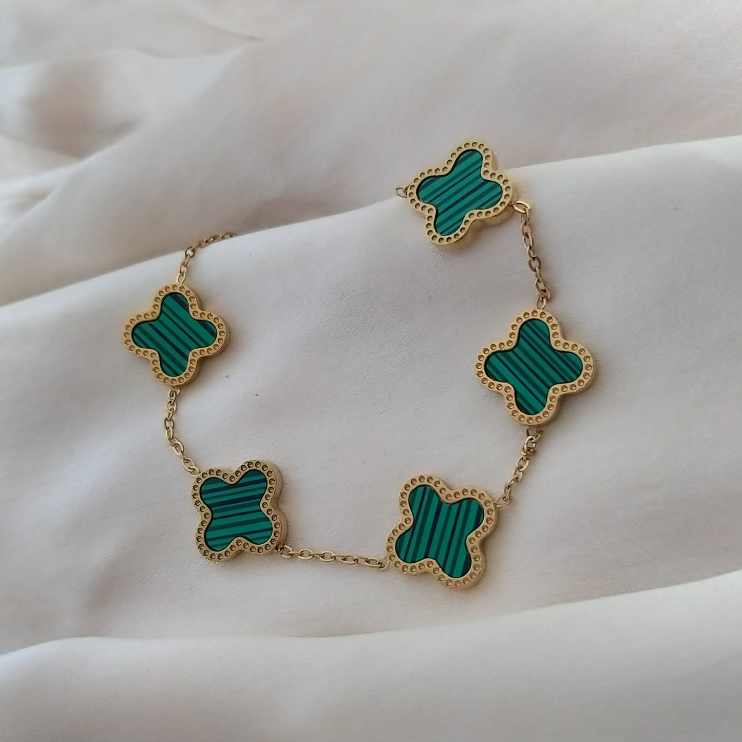 Floral Quad ~ Green