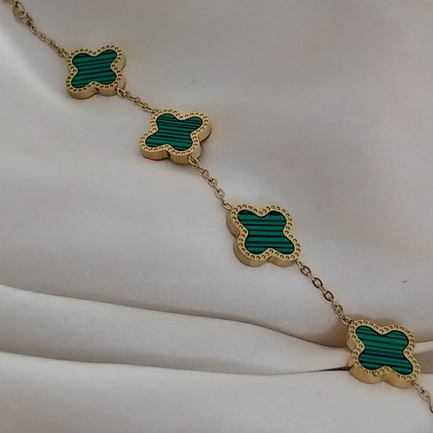 Floral Quad ~ Green