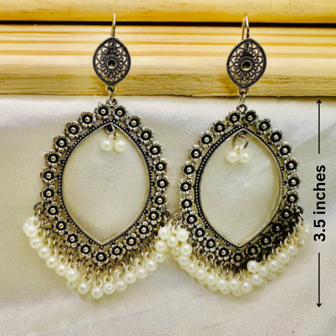 Silver Bali Drops