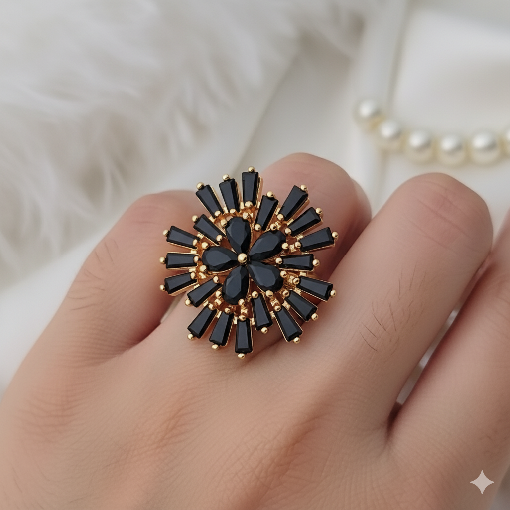 Floral Frenzy ~ Black