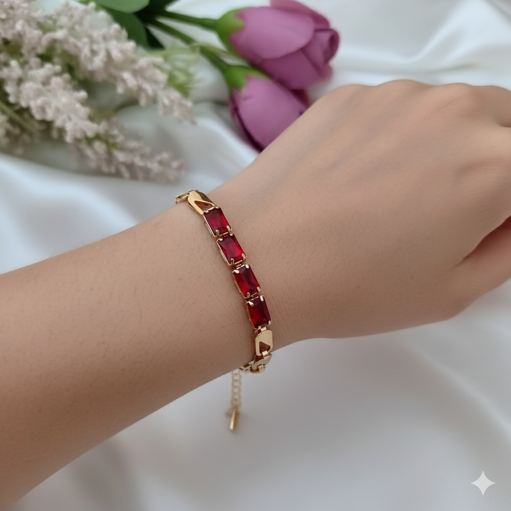 Linear Luxe ~ Red