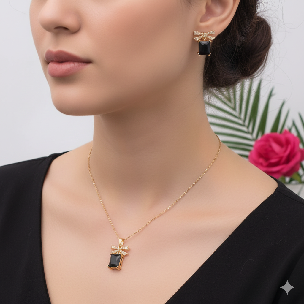 Regal Ribbon ~ Black