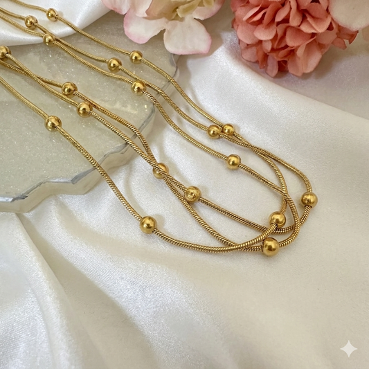 Layered Beaded Elegance