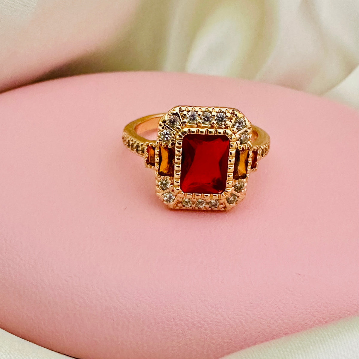 Square Elegance ~ Red