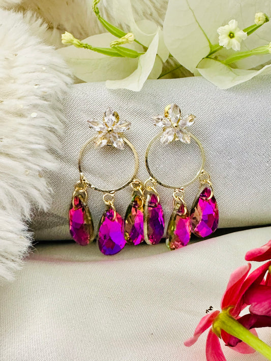 Dancing Dangles ~ Magenta