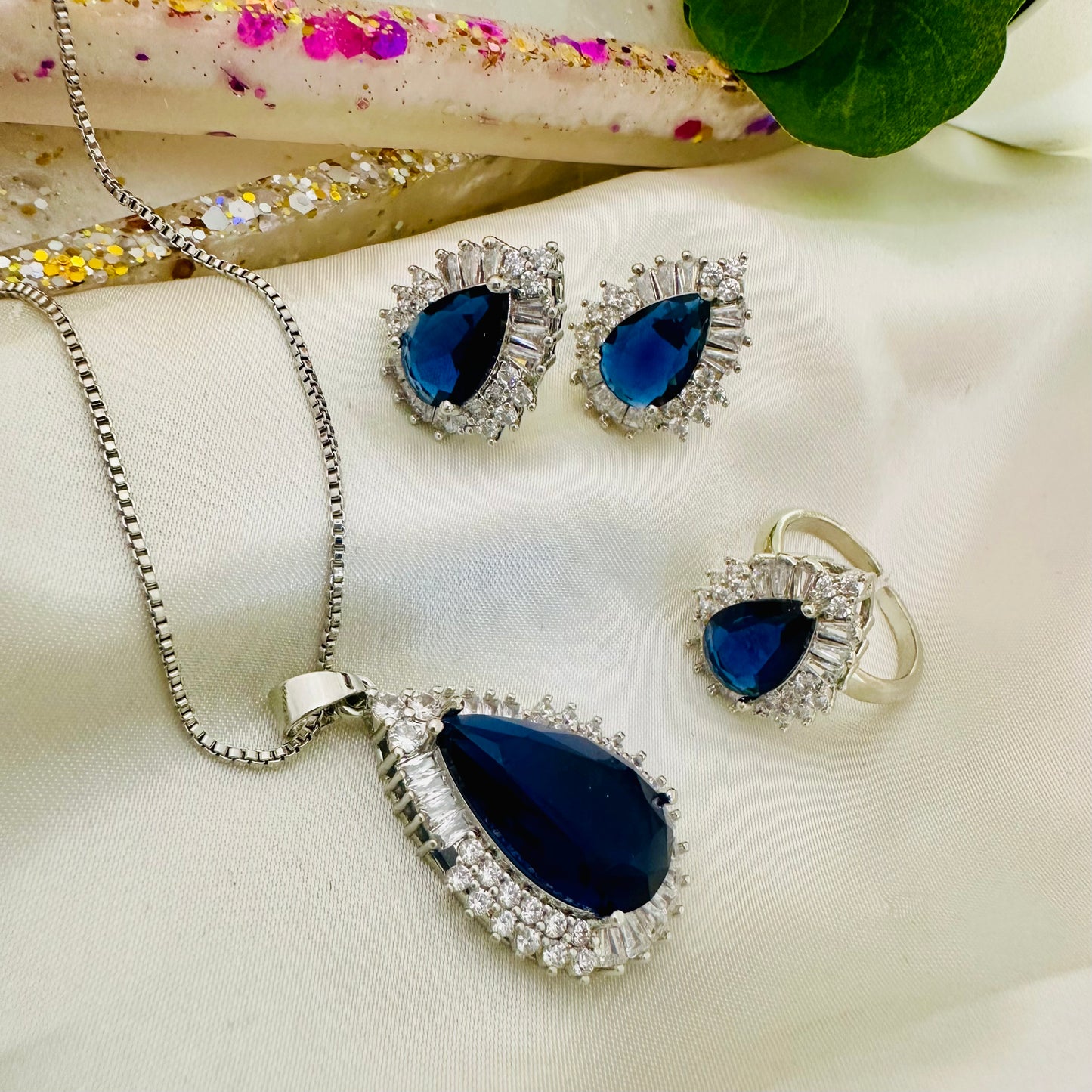 Vintage Glam ~ Blue