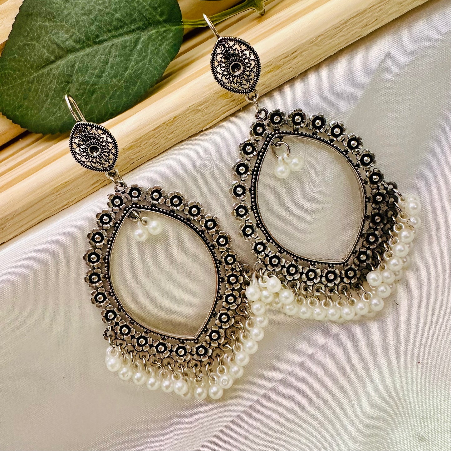 Silver Bali Drops