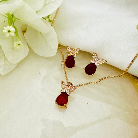 Oval Whimsy ~ Red