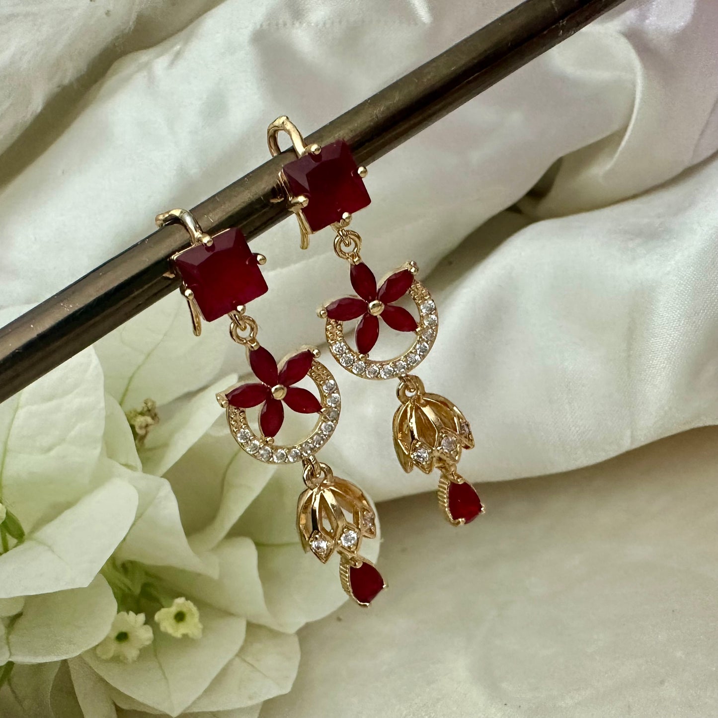 Dazzling Dangles ~ Red