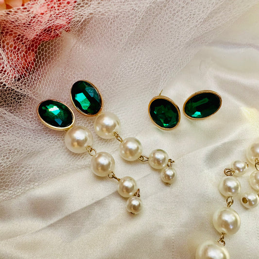 Switch & Shine Earrings ~ Green