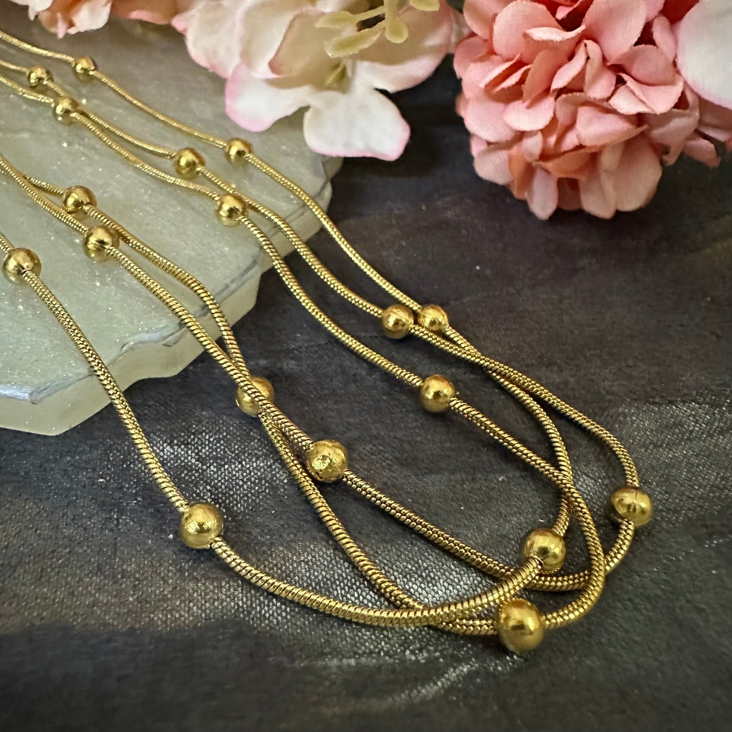 Layered Beaded Elegance