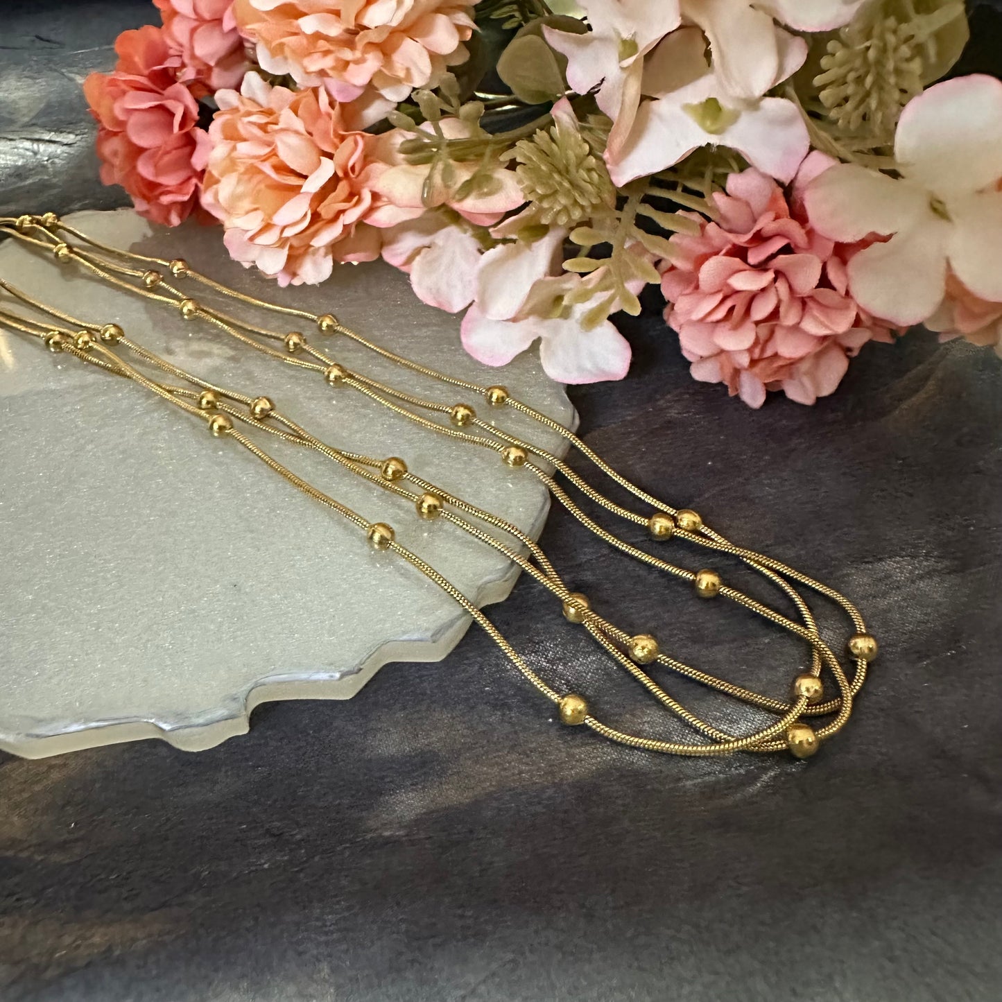 Layered Beaded Elegance