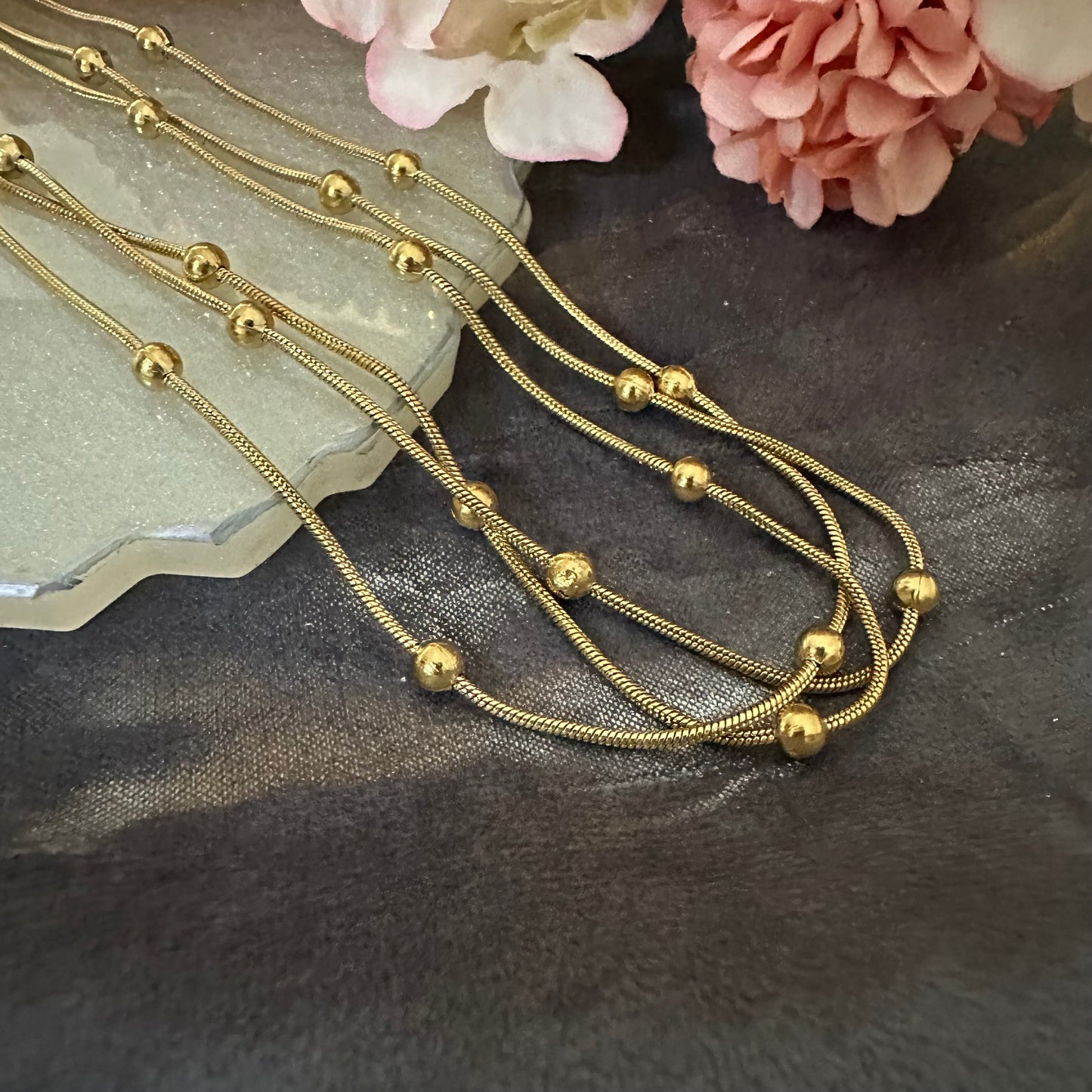 Layered Beaded Elegance