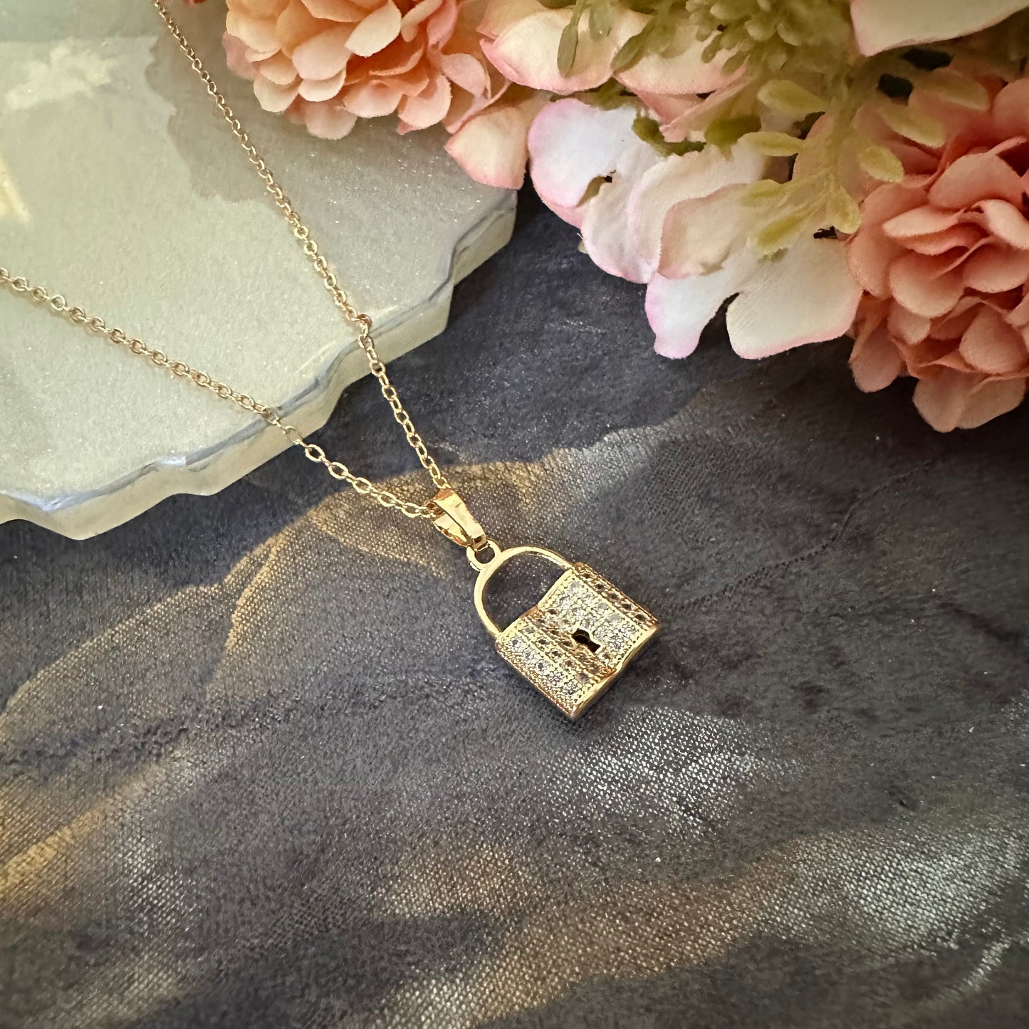 Dainty Lock Charm