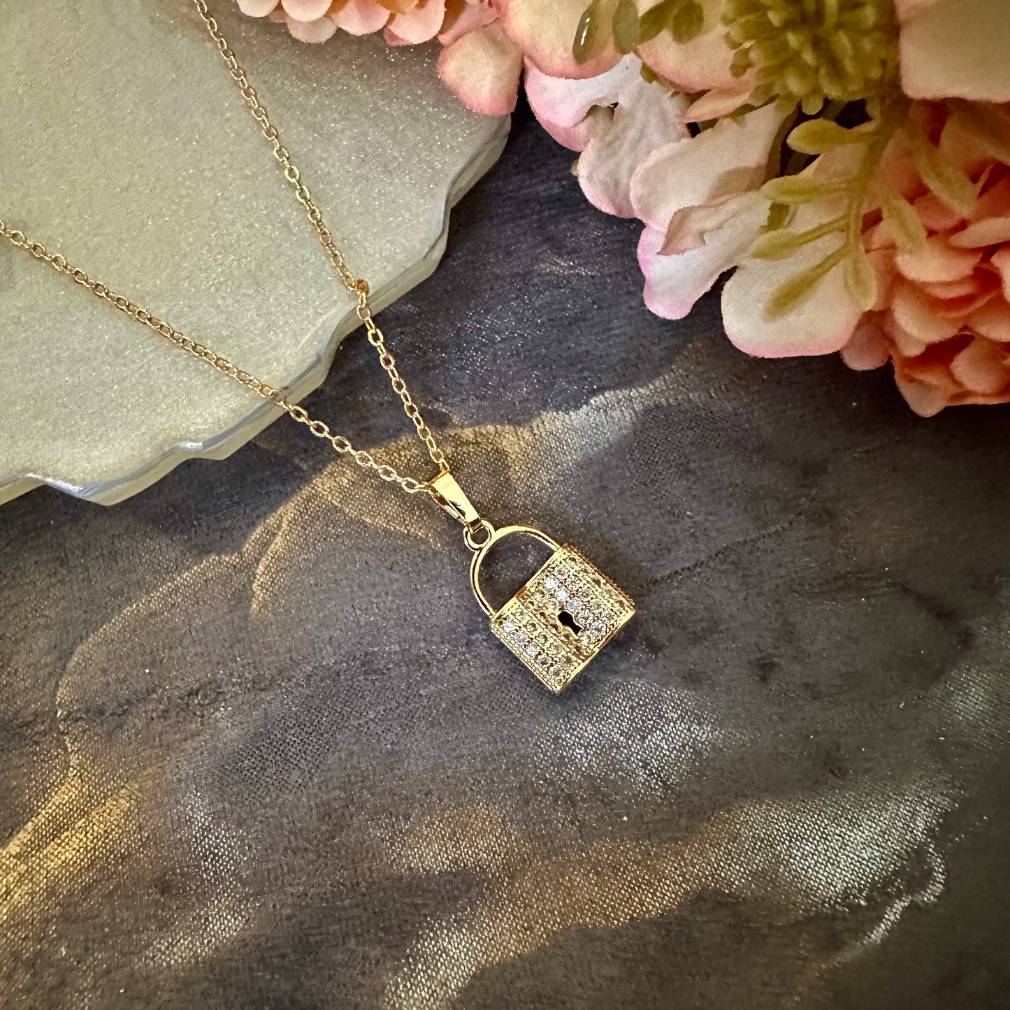 Dainty Lock Charm